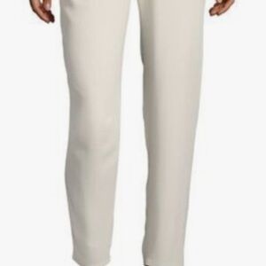 Eileen Fisher Cream Straight Leg Pants